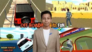 OFF-ROADING WITH FUN | INDIAN VEHICLES SIMULATOR 3D ☺️- ऑफ-रोडिंग करके मजा ही आ गया