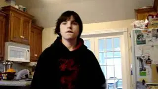 My little brother's pelvic thrust.