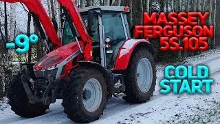❄ COLD START 🚜 MASSEY FERGUSON 5S 105