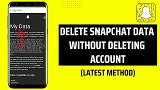Как удалить данные Snapchat, не удаляя аккаунт