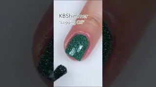 KBShimmer &ldquo;Logging Off&rdquo; #nailpolish