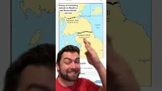 Hadrians Wall was a bad wall  #shorts