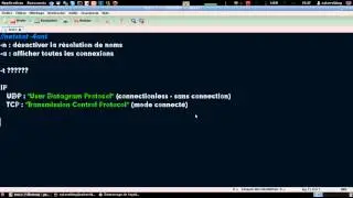 Cours réseaux - 10 (tcp, udp, netstat)