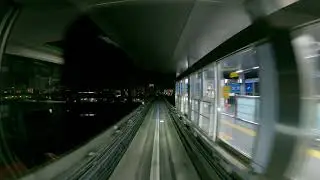 【4K ASMR】Nippori Toneri Liner Train Front View Pt.２ | 日暮里舎人ライナー前面展望台 | Japan Ninja Travel