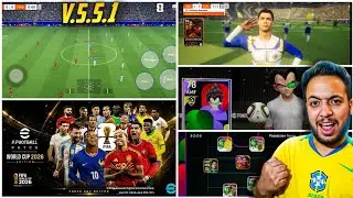 Download eFootball 26 Mobile PATCH World CUP 2026 Clone App Full Licensed v5.5.1 [ Andriod & iOS ]