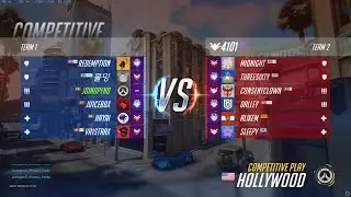 [OVERWATCH] TEAM ADDICE SIX RUNNIN IT DOWN IN RANKED!