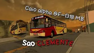 🔹Mapa Sao clemente // Caio alpha OF-1318 MB // protón bus simulaitor