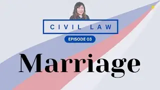 CIVIL LAW REVIEW: [PFR] 03 Marriage