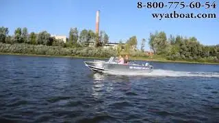 Алюминиевый катер Wyatboat 490DCM с мотором Yamaha F60 FETL