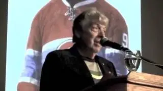 Roch Carrier author of  The Hockey Sweater  speaks at St  Andrew's College m4v