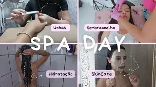 SPA DAY COMPLETÃO + COMPRINHAS DE SKINCARE