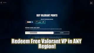 Получите бесплатные VP в Valorant в любом регионе! (100% безопасно)
