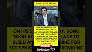 Sonu Sood&rsquo;s 52nd Birthday Gift to Society &ndash; Old Age Home for 500 Seniors ❤️🏠#dothingsyoudontwanttodo