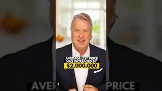 Average Home List Price has increase by $2,000,000