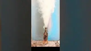 I Lit Cobra Powder Inside a Glass Bottle &ndash; The Smoke Was INSANE! 💥