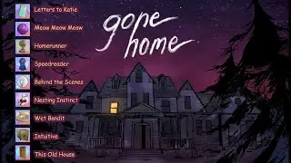 Gone Home: Behind the Scenes Achievement (conquista)