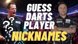 GUESS the Darts Players by their NICKNAMES 🎯 #1
