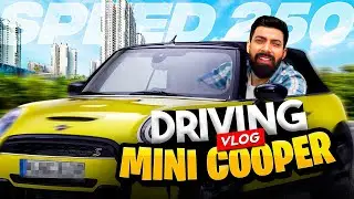 Mini Cooper Drive Vlog | Luxury Car POV Drive 🚗✨ | Scenic Road Trip Experience