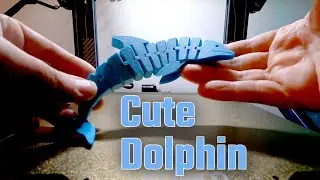 Cute Dolphin - 3D Print Timelapse
