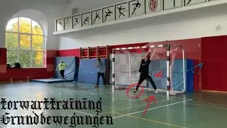 Handballtorwarttraining, Grundbewegungen