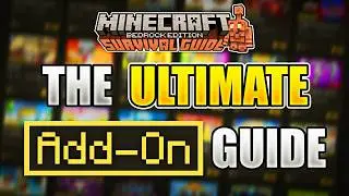 ULTIMATE GUIDE TO BEDROCK ADD-ONS | Minecraft Survival Guide Prepisode 2