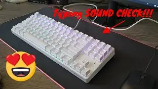 My mechanical keyboard sound check | (UNEDITED) | {PART 1}