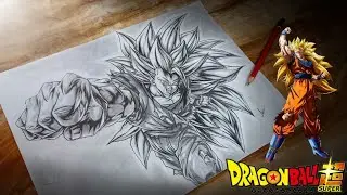 Goku Super Saiyan 3 Sketch | SSJ3 (Dragon Ball super)