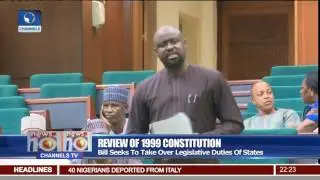 Review Of 1999 Constitution: Reps Reject Proposed Bill To Remove State Governors
