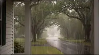 Soft Rainfall Through Forest Canopy | Calming Nature Sounds for Deep Sleep