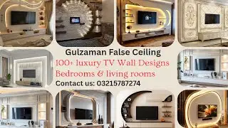 100+ Latest POP TV unit trends 2025 | Stylish & Unique Media Wall Decoration 2025 | tv Walls ideas