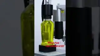 Irregular Bottle Double-Sided Labeling Machine, Automatic Labeling Machine #labelingequipment