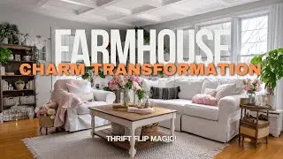 Spring Cottagecore Thrift Flip | Budget-Friendly DIY Upcycle for Farmhouse Chic & Vintage Charm