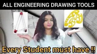 Engineering Drawing tools| Every student must have