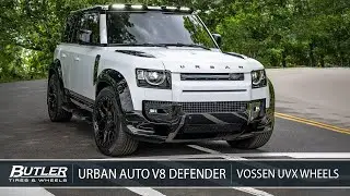 Urban Automotive Widetrack Land Rover Defender  | 22in Vossen UVX Wheels | Butler Tire