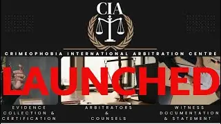 CIA Centre Launched with Crimeophobia