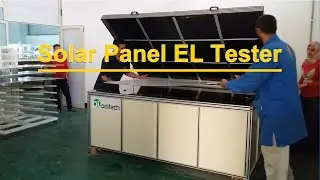 solar EL tester, semi auto el tester, solar defect tester