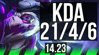SHACO vs KINDRED (JGL) | Legendary | KR Master | 14.23