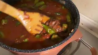 ‏مرقة بامية❤️❤️￼#food #البخل #cooking #اكلتك #foodie #البيتا #recipe #اكسبلور #اكسبلور #food #food 
