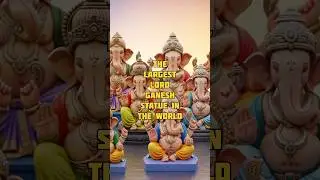 World's Largest Lord Ganesh Statue 🕉️ | Amazing Facts About Ganesh Ji #shorts
