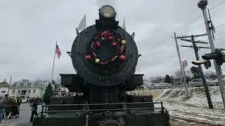 Baldwin Locomotive Works 26 Steam Locomotive That Brought Santa To Olyphant December 7, 2024