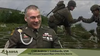 AUSAs Noon Report - CSM Andrew Lombardo - U.S. Army Reserve
