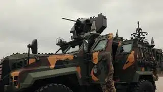 Hungary gets 1st delivery of Turkish armored vehicle