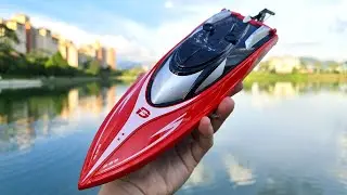 DEERC H120 RC Boat - Tiny Fast Boat!