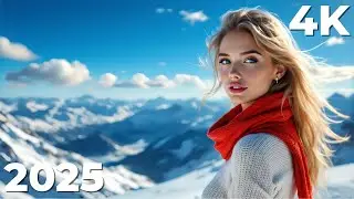 ❄️ Deep House Winter Mix 2025 | Relaxing Instrumental Music in 4K UHD ✨