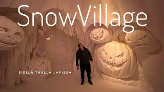 Hanna hiihtää ekaa kertaa.
