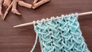 Idea de punto elástico. Perfecto para puños