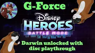 Disney Heroes Battle Mode: G-Force: Darwin unlocked with Disc playthrough. Enjoy. 