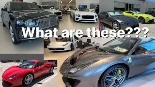 Luxury Car Dealership in Charlotte North Carolina USA...
