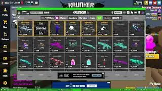 Quick-selling an Antimatter on Krunker.io