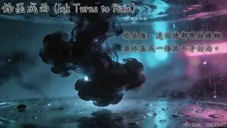 【中文抒情歌】🎵歌名🎵餘墨成雨 Ink Turns to Rain｜Official Lyric Video ｜抒情歌曲｜｜ 「最美的回憶，往往也是最洗不掉的傷。」